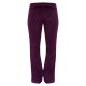 Burgundy Premium Soft Touch Skinny Flare Pants