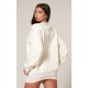 Cream Embroidered Sports Classics Sweatshirt