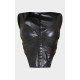 Shape Black Faux Leather Hook and Eye Corset