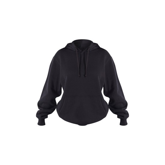 Petite Black Ultimate Basic Oversized Hoodie