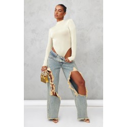 Vintage Wash Extreme Ripped Boyfriend Jean