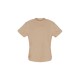 Cotton Sand Oversized T-Shirt