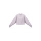 Grey Marl Oversized Boxy Sweatshirt