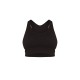 Black Sculpt Double Layer Padded Sports Bra