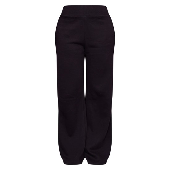 Tall Black High Waisted Wide Leg Sweatpants